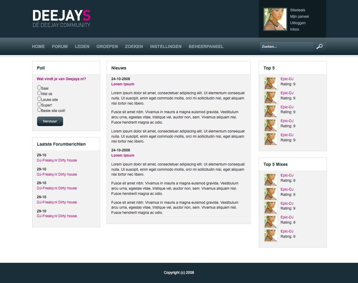 Layout voor community-deejays-jpg