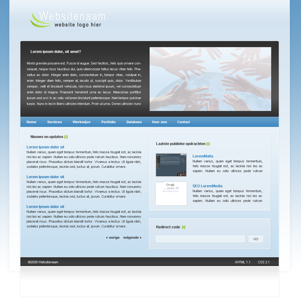 Blauw/strakke multifunctionele lay-out-blue-lay-out-png
