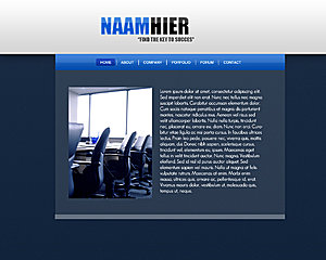 Strakke zakelijke layout-template11-jpg