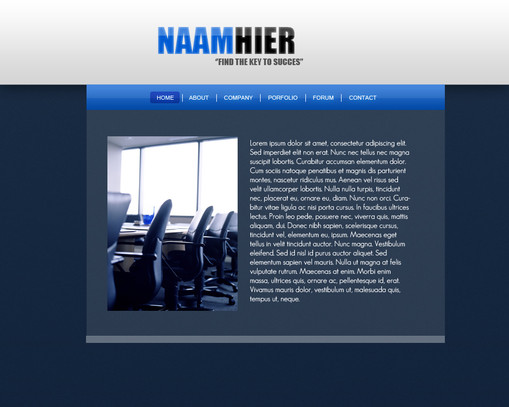 Strakke zakelijke layout-template11-jpg