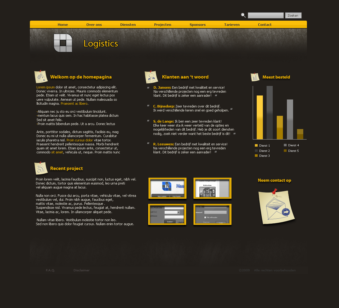Strakke layout, geschikt voor verschillende doeleinden-logisticslayout-png