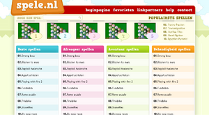 Spelletjes layout-png