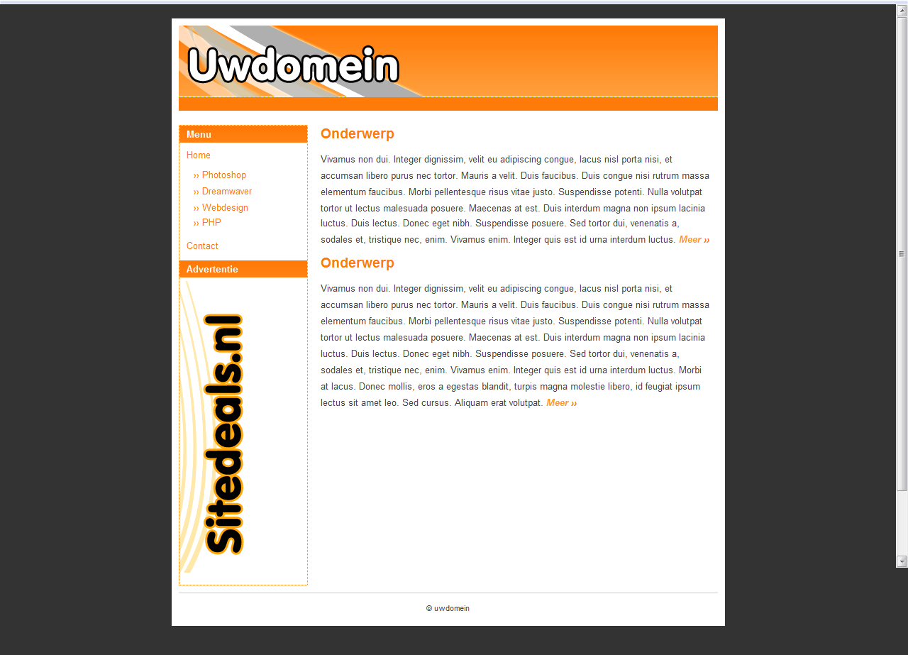 Laayout voor meerdere doeleinde-uwdomein-png