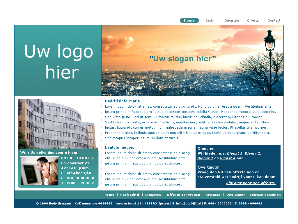 Rustig ogende zakelijke layout-zakelijke_layout1-png
