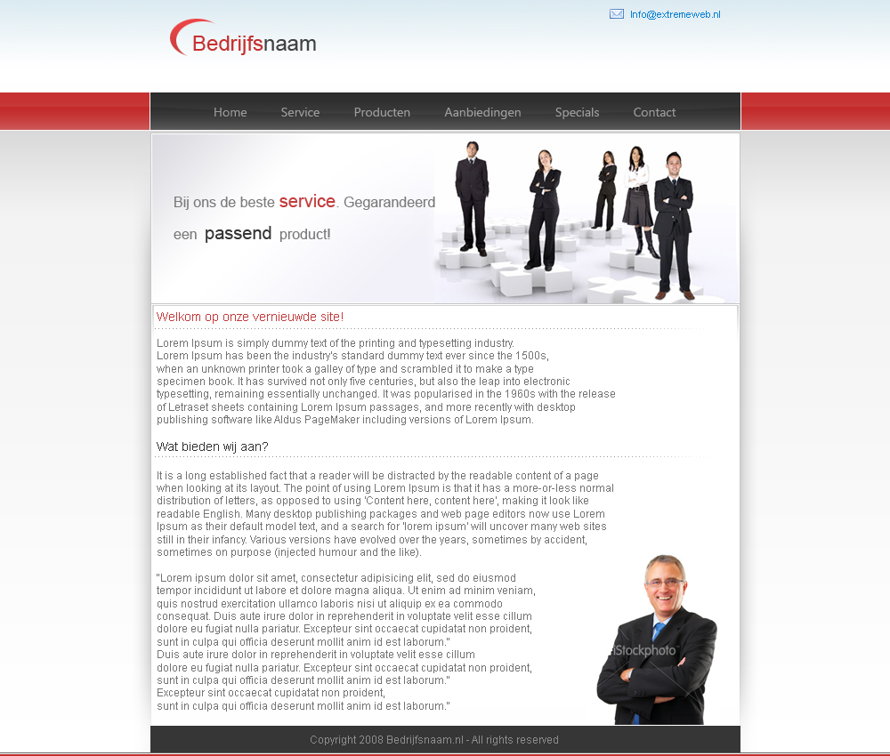 Strakke zakelijke layout-zakelijke-layout-verkopen2-jpg