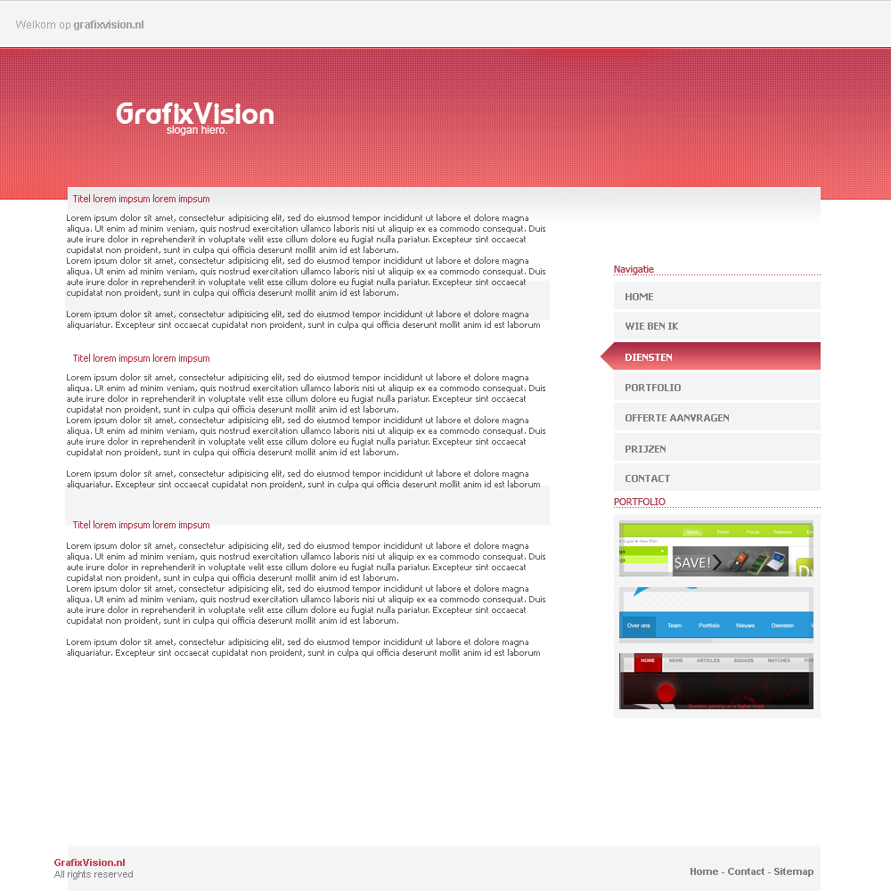 Zakelijke layout-layout-jpg