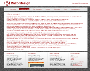 Zakelijke, Professionele Layout-razordesign-png
