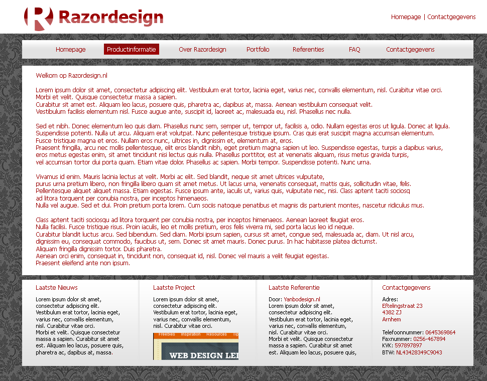 Zakelijke, Professionele Layout-razordesign-png