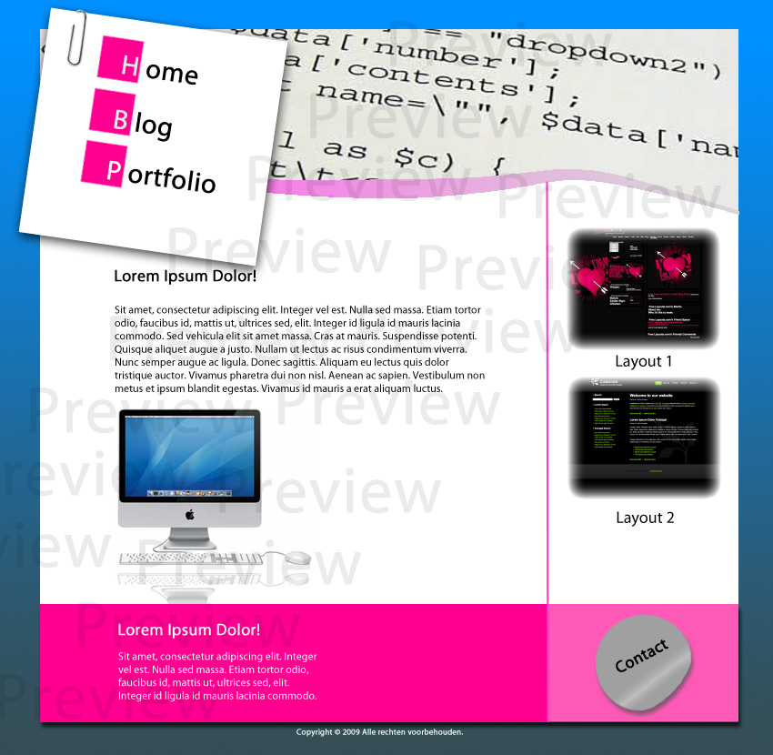 Portfolio/Weblog Design-preview-jpg