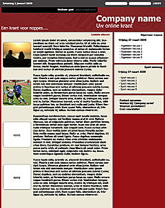 Nieuws website design.-krant_design-jpg