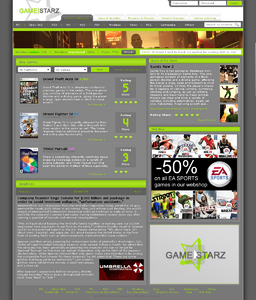 Clean Gaming Layout-gamestarz-png
