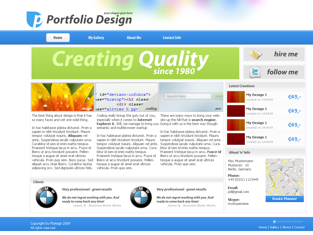 Portfolio design-port-png