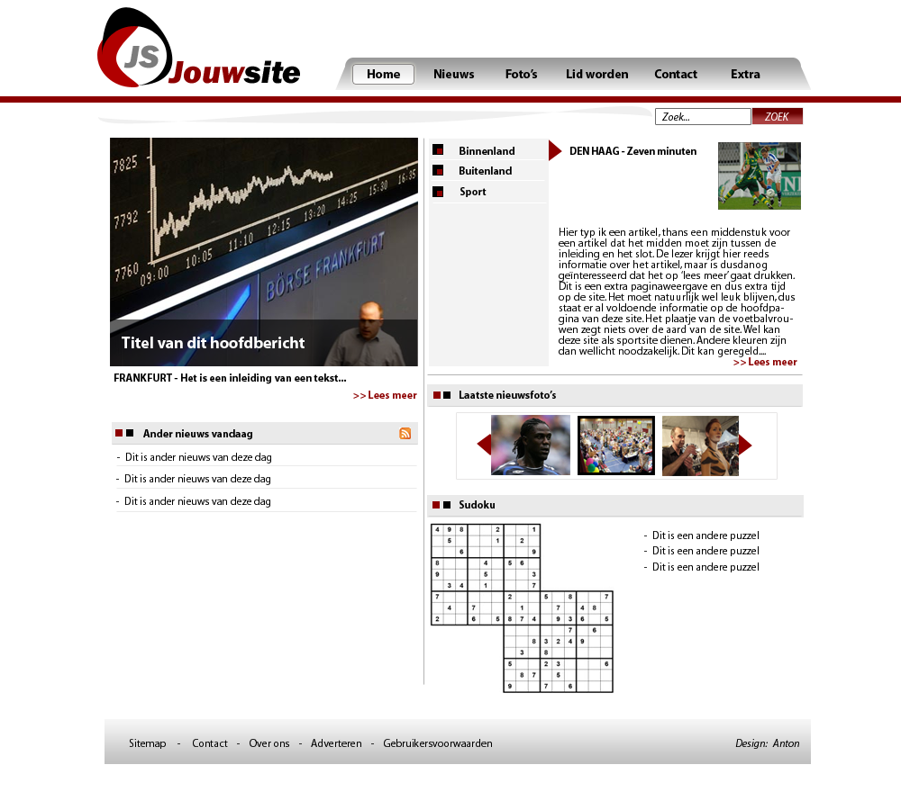 Nieuwssite - Strak &amp; Multifunctioneel-nieuwscopy-png
