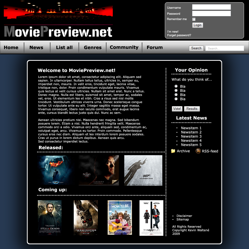 MoviePreview.net website / template-003-png