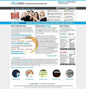 Bedrijfslayout, media/hosting/design (inc. xhtml/css valid)-momedia-jpg