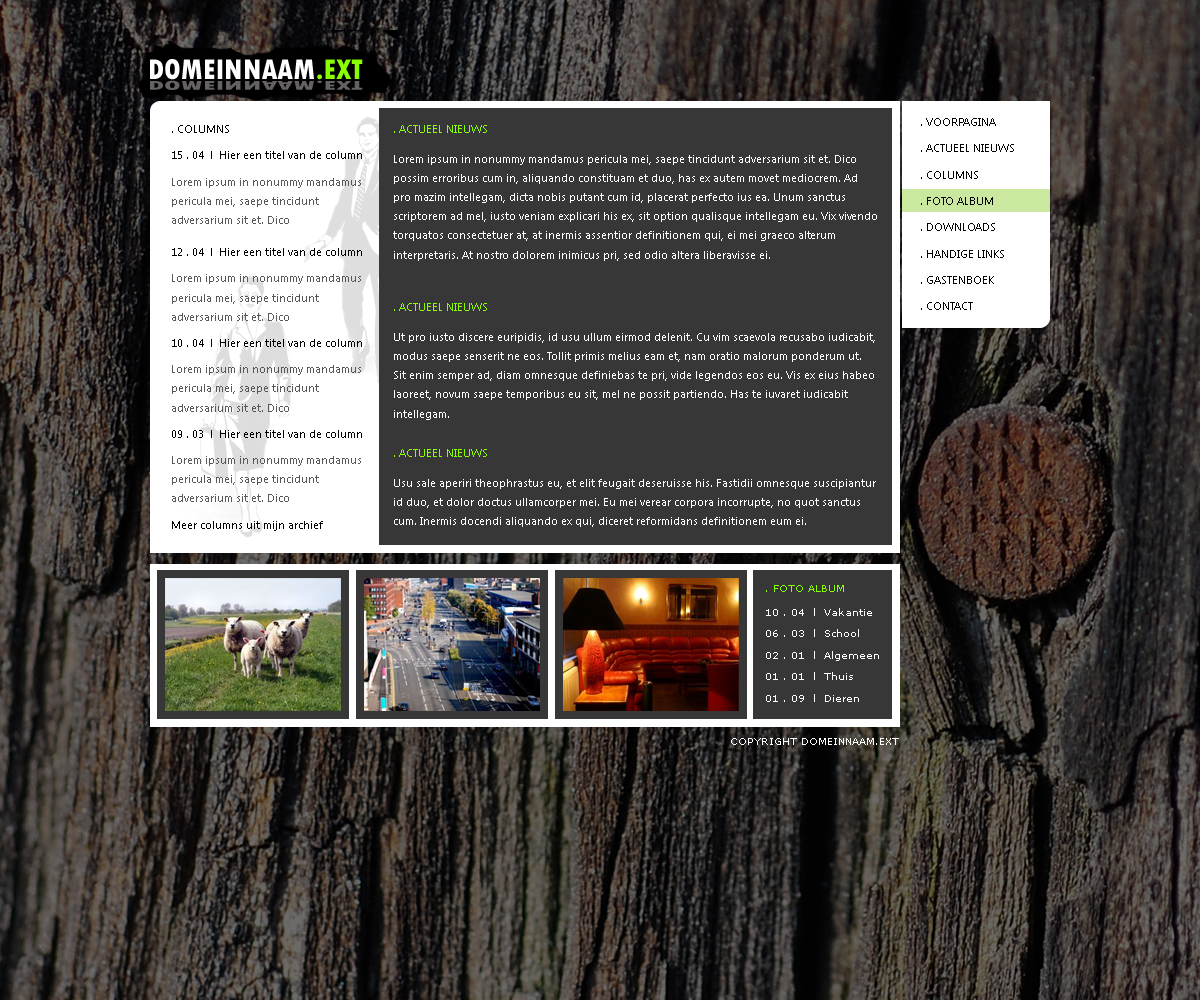 Weblog lay-Out (excl.basing)-weblogdesign-jpg