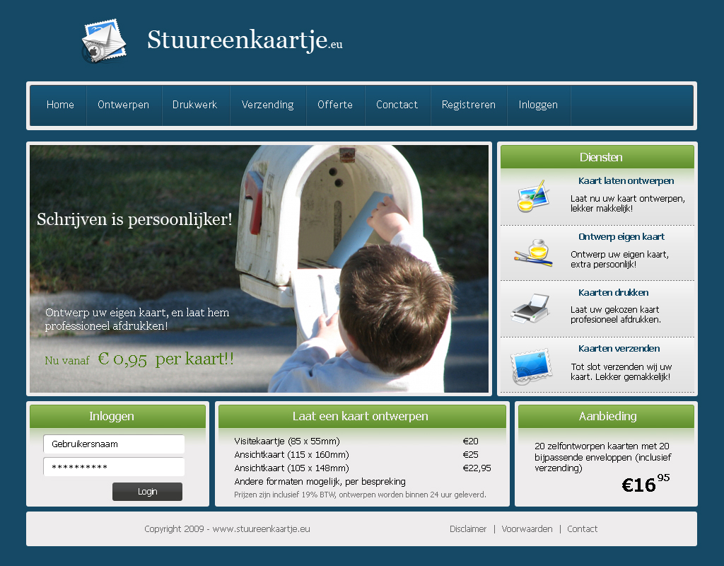 Frisse zakelijke layout-layout-jpg
