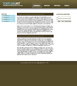 Zakelijk layout-script-jpg