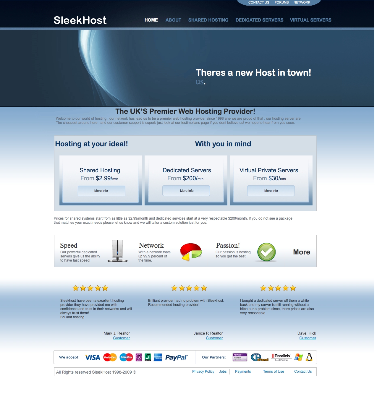 Hosting layout te koop [PSD, HTML, CSS included]-newswift-jpg