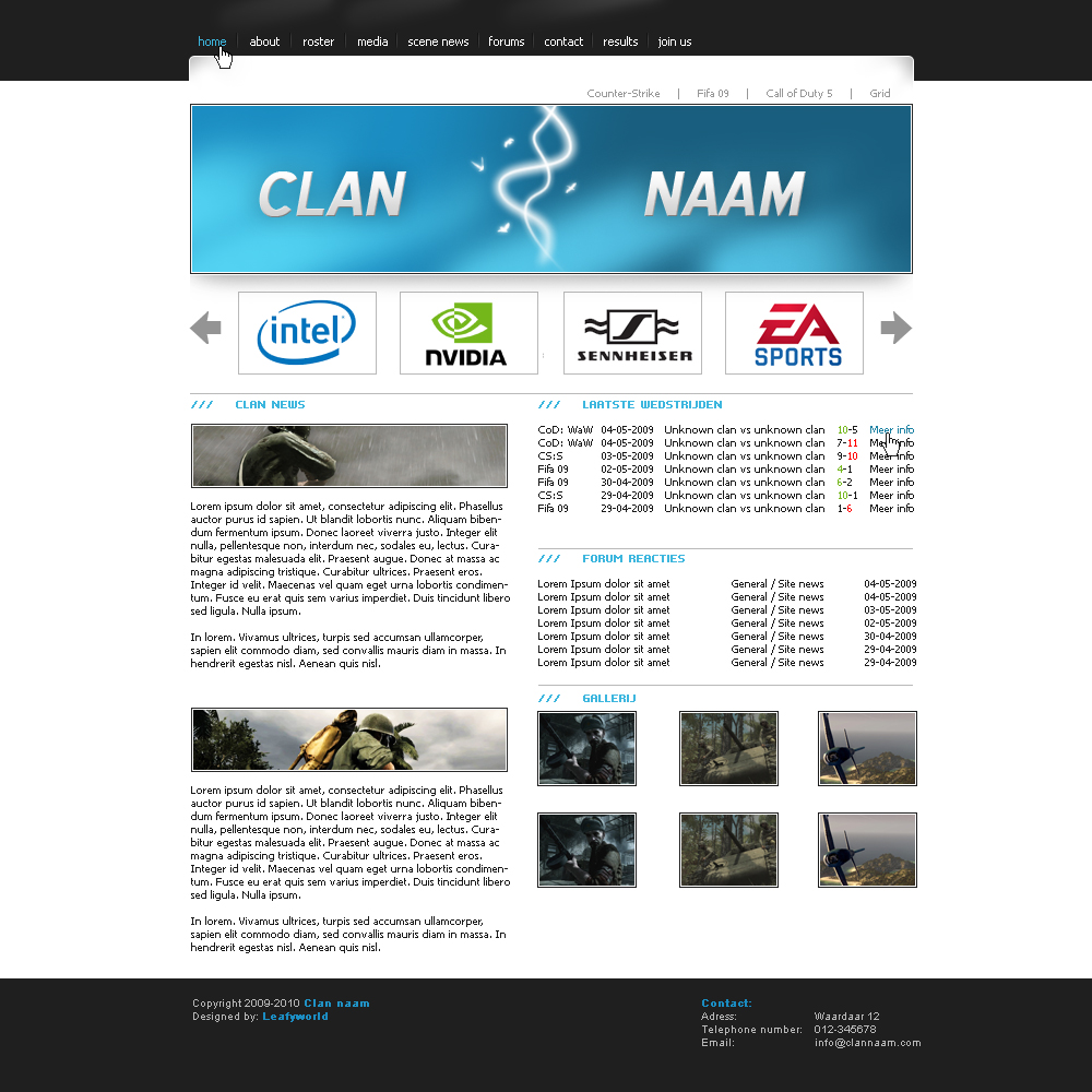 Clan website-index-jpg