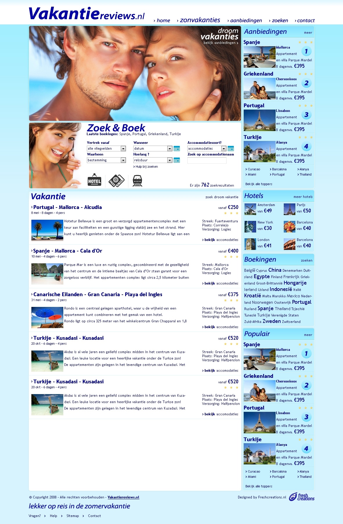 Super mooie Vakantie Layout-fresh-creations-vakantiereviews-jpg