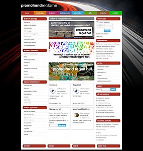 Moderne layout inclusief basing-promotrend-reclame-jpg