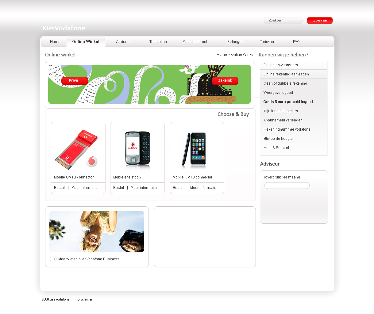 Professionele zakelijke layout-voda-jpg
