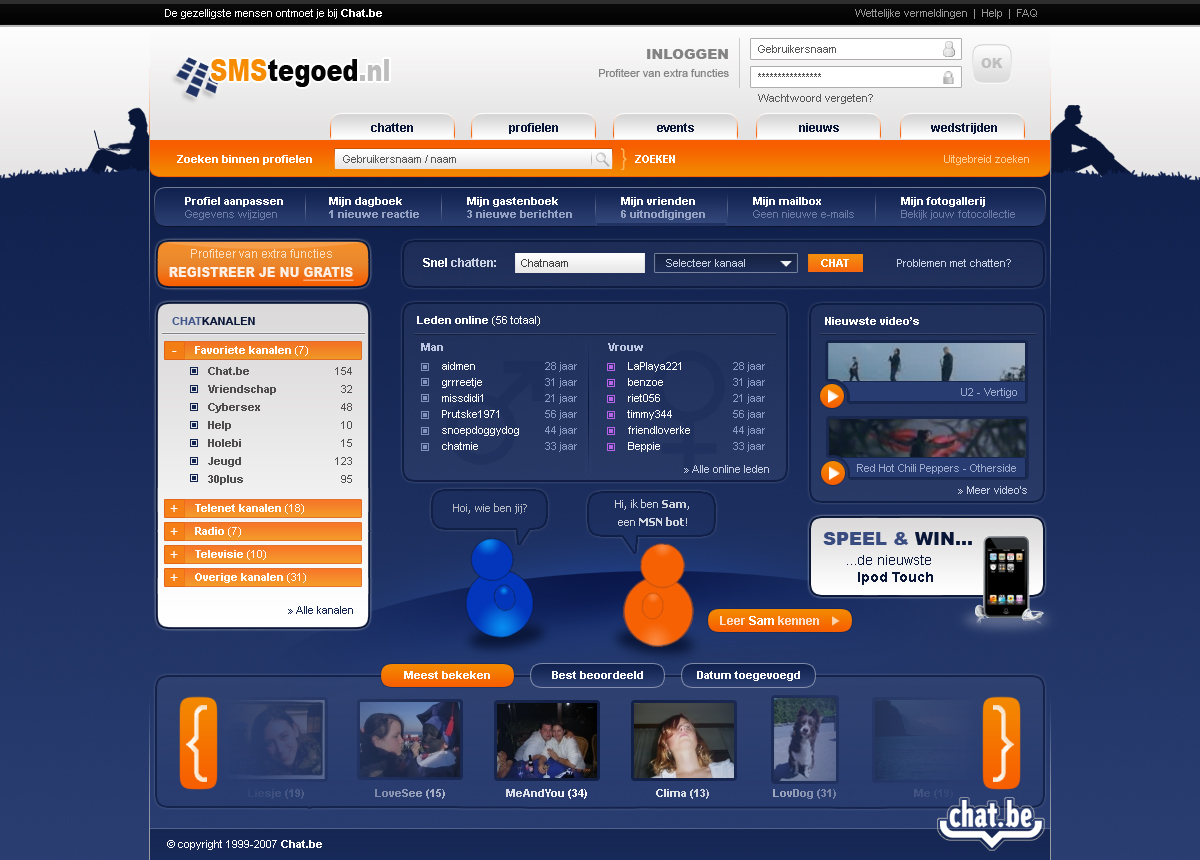 Leuke frisse profielen/portal layout-index-jpg