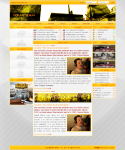 Professionele gaming layout-website-png