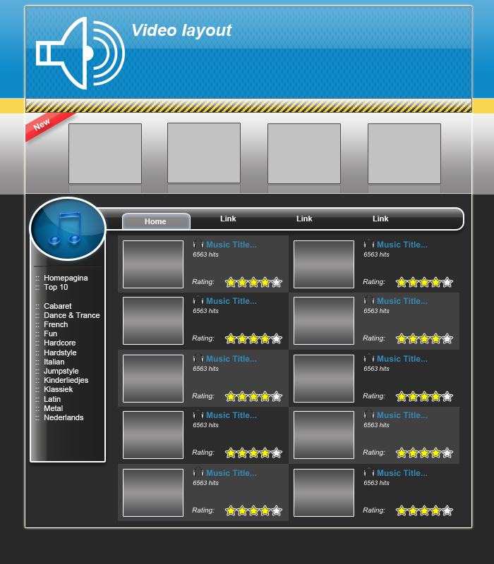 Videoclip layout-videosclip-layout-png