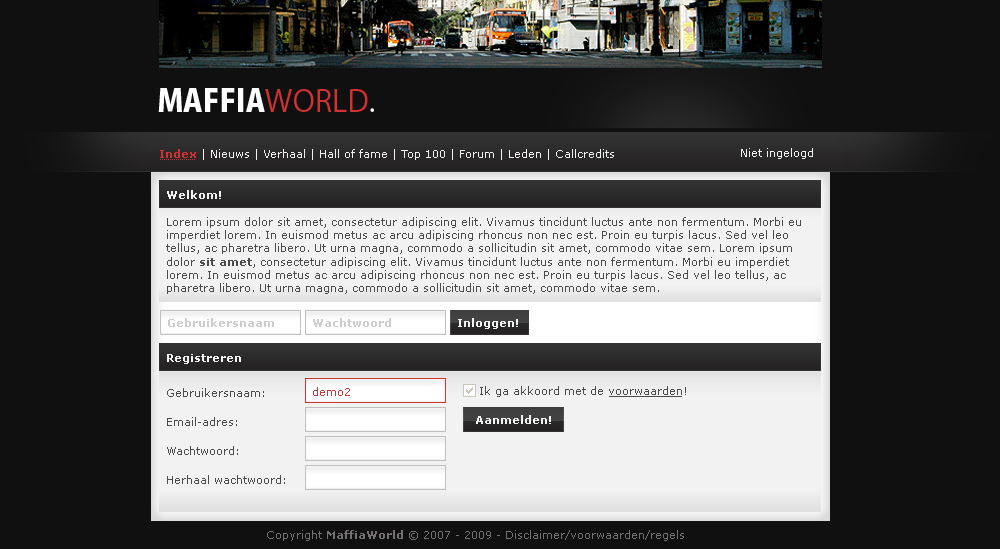 Nette maffia layout-outgame-png
