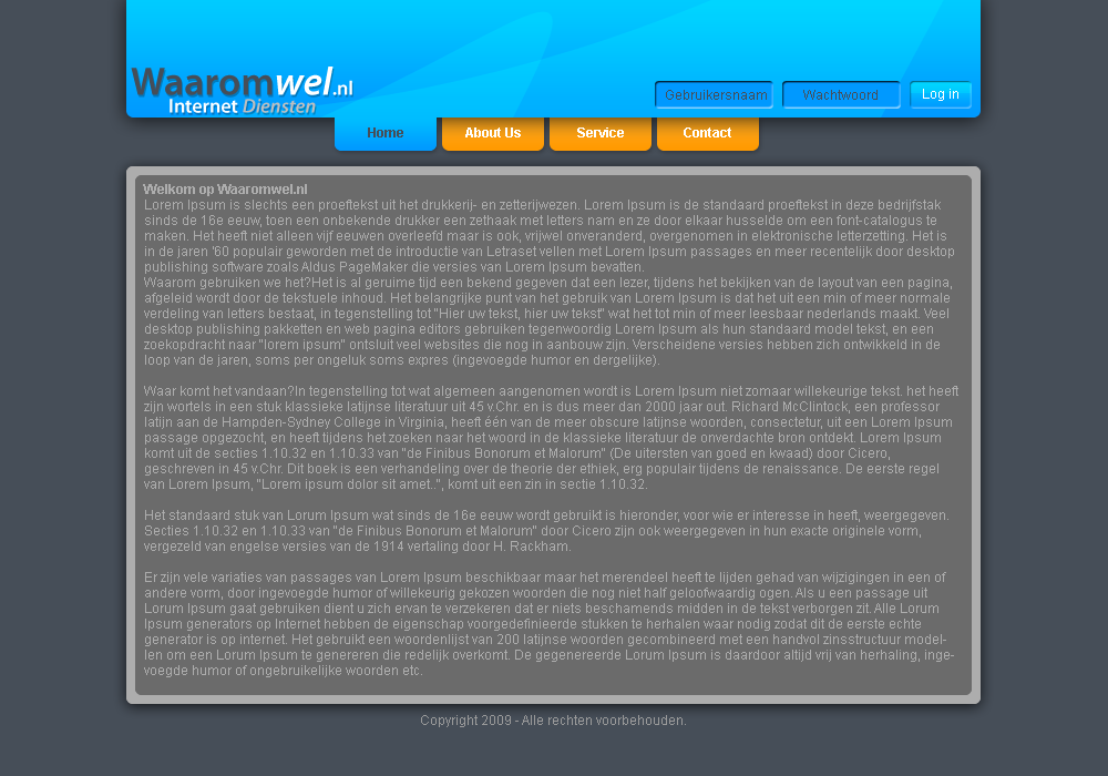 Simpele maar mooie Layout.-waarom-png