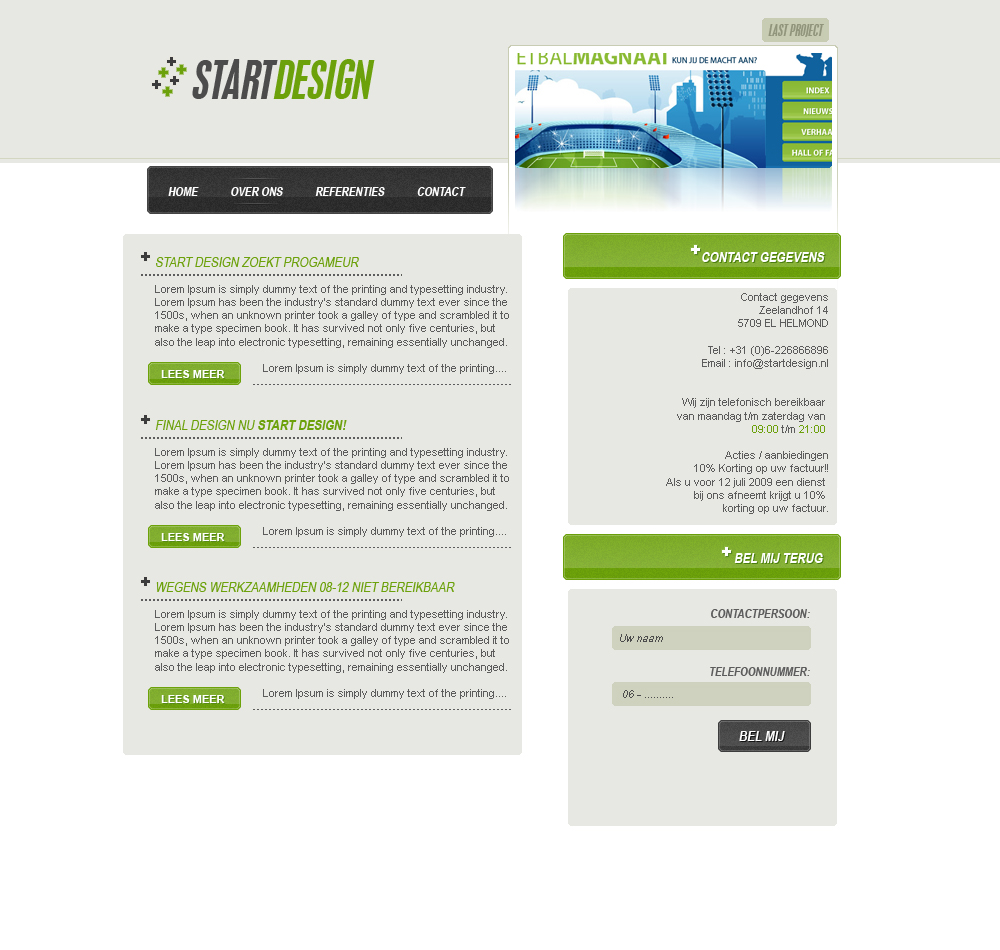 Simpele eigen portfolio-startdesign-jpg