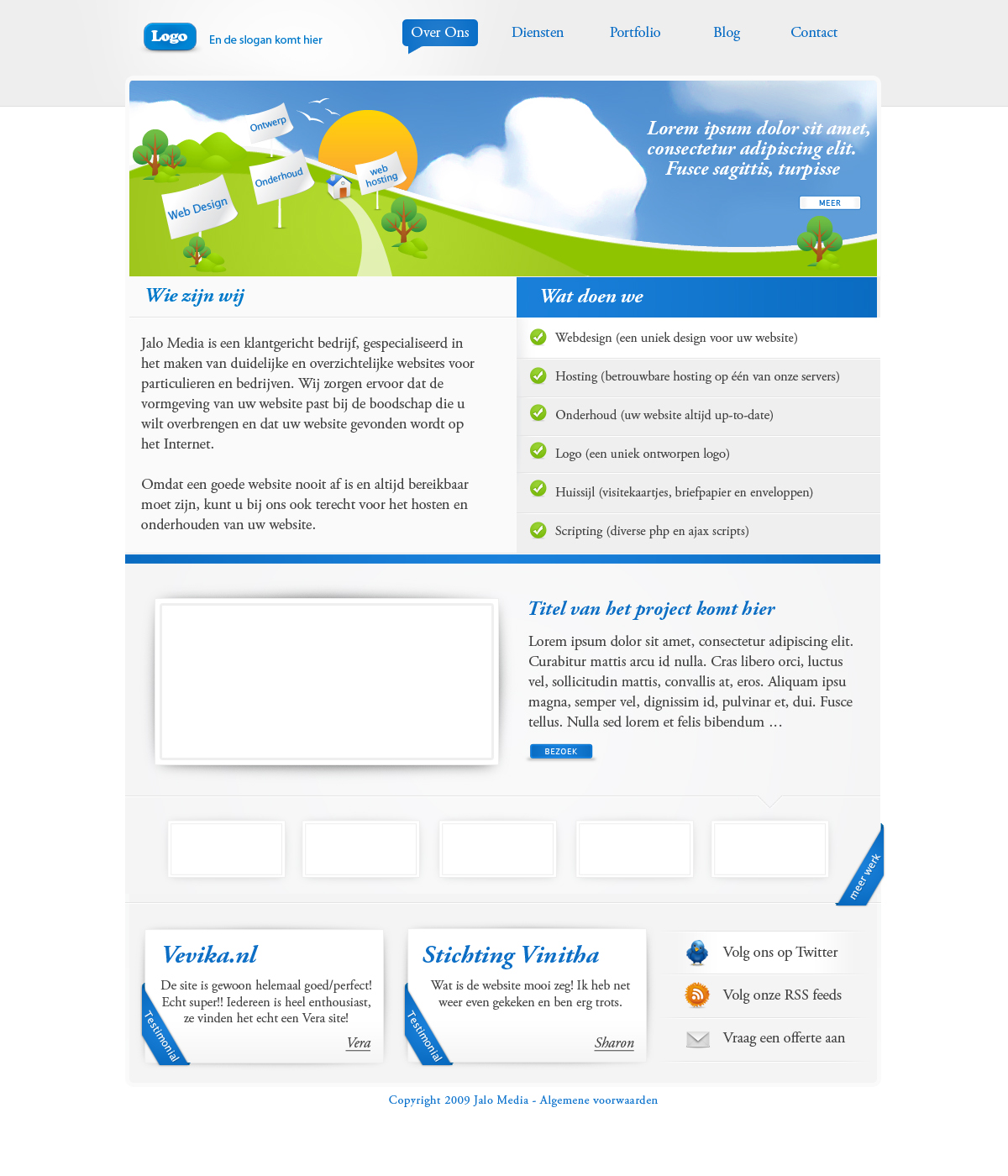 Bedrijswebsite portfolio weblog-jalomedia-zomer-jpg