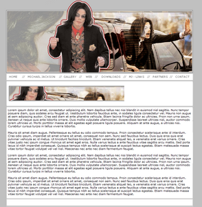 Micheal Jackson layout-png