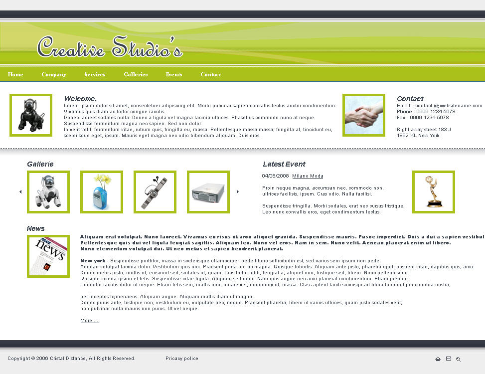 Portfolio / Bedrijfs layout-example-jpg