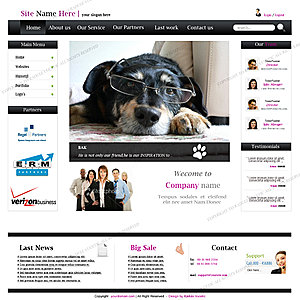 Zakelijke layout-layout-jpg