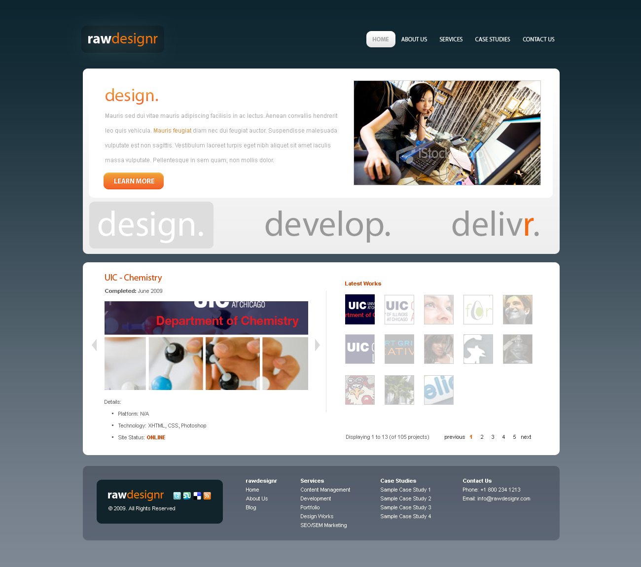 Web2.0 layout verschillende doeleinden-template-png