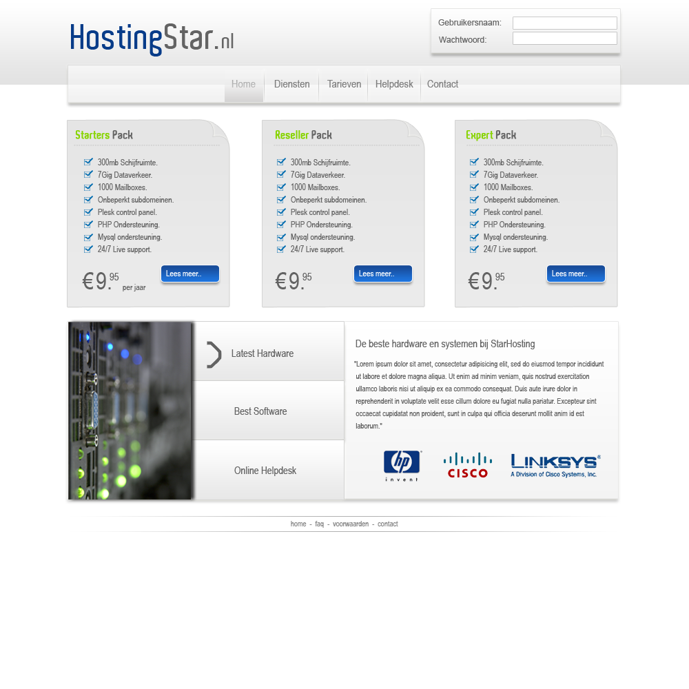 Hosting Template, kan met domein.-2ur2hav-png