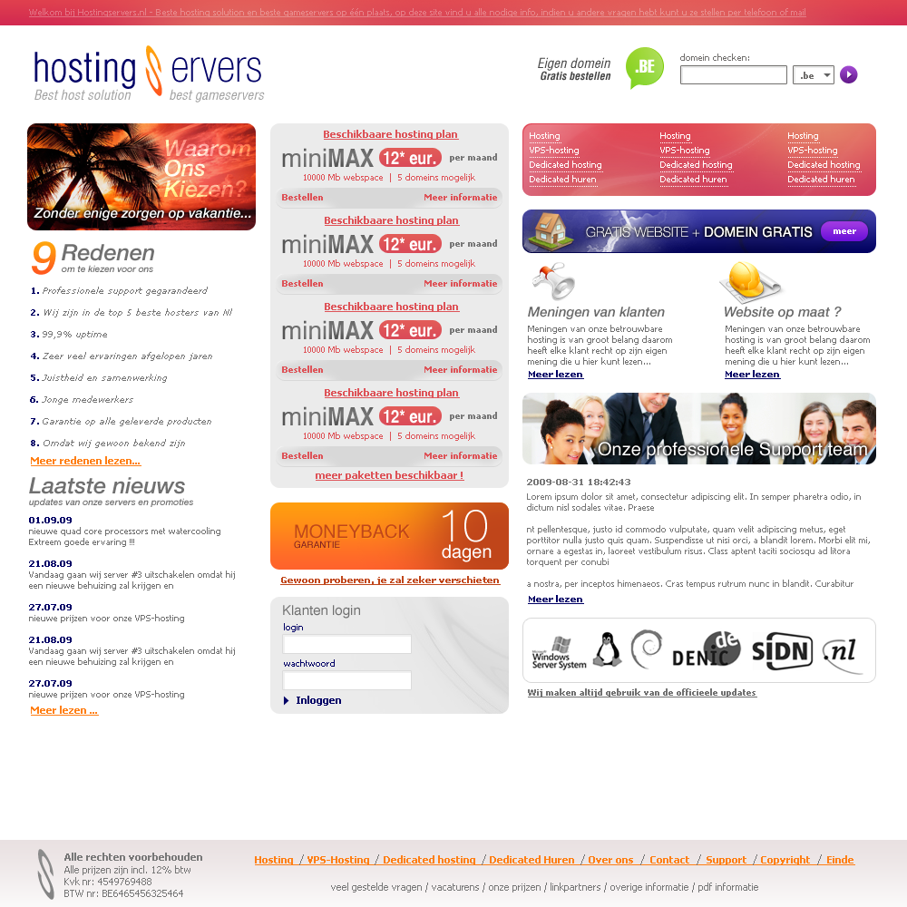 Professionele hosting layout-preview-png