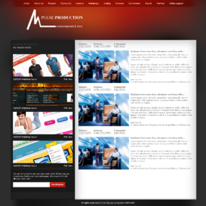 Professionele portfolio layout-preview-png