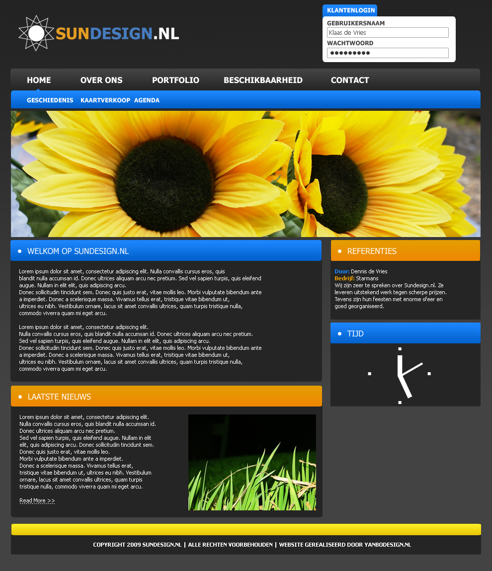 Zakelijke layout incl. logo-sundesign-jpg