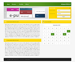 Goedkope doch mooie portfolio layout-preview-jpg
