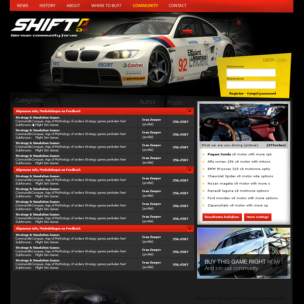 Game layout (NFS-SHIFT)-preview-png