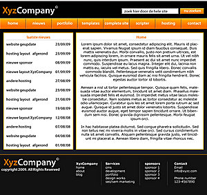 Strakke layout voor meerdere doeleinden-xyzcompany-jpg
