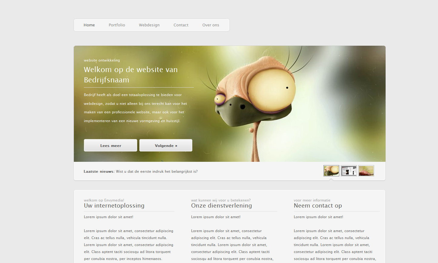 Prachtige complete website in CSS-image1-png