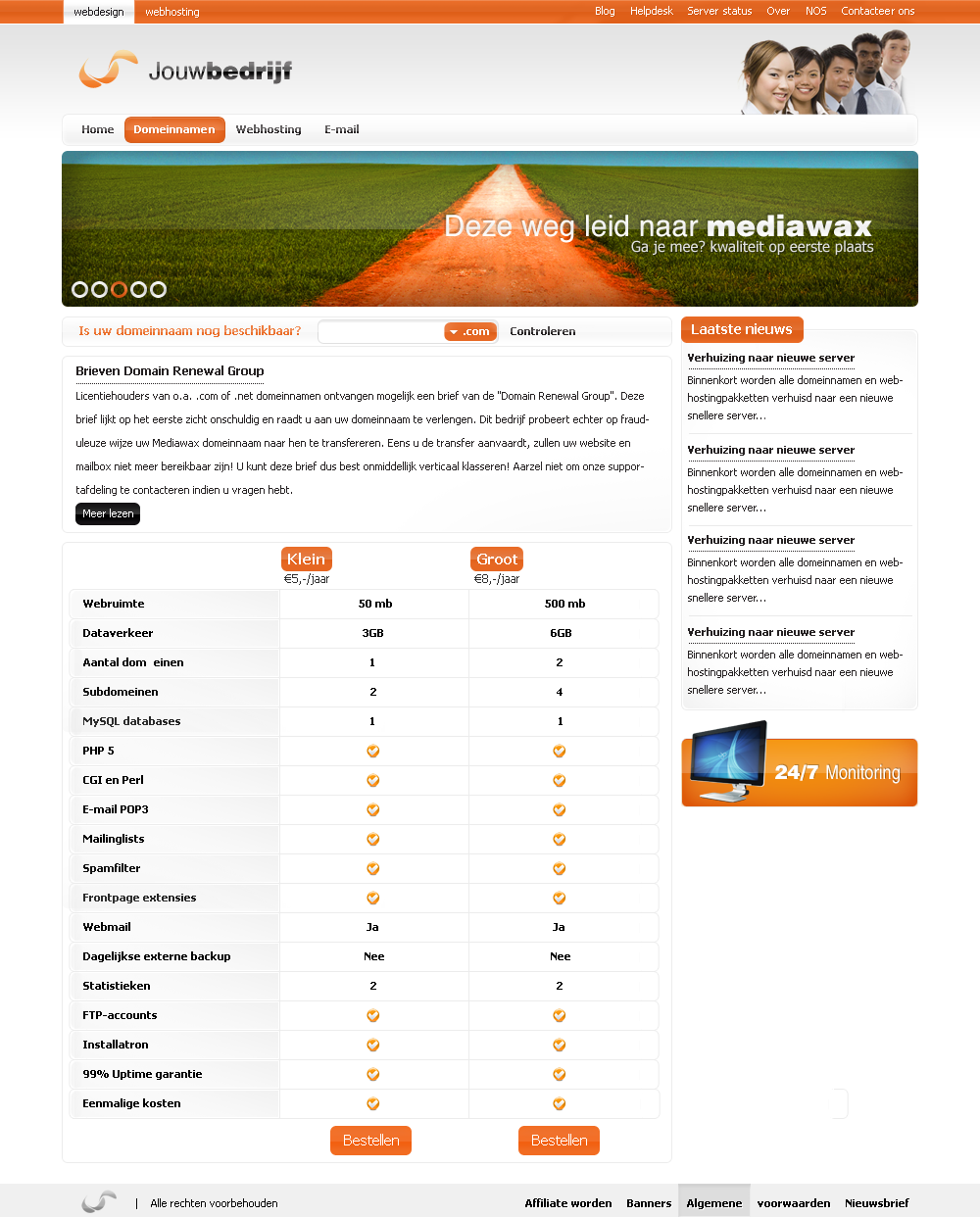 Webhosting layout-site-png