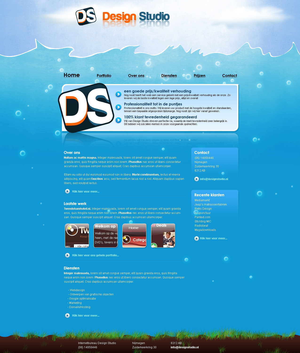 Prachtige/unieke webdesign layout!-designstudio-jpg