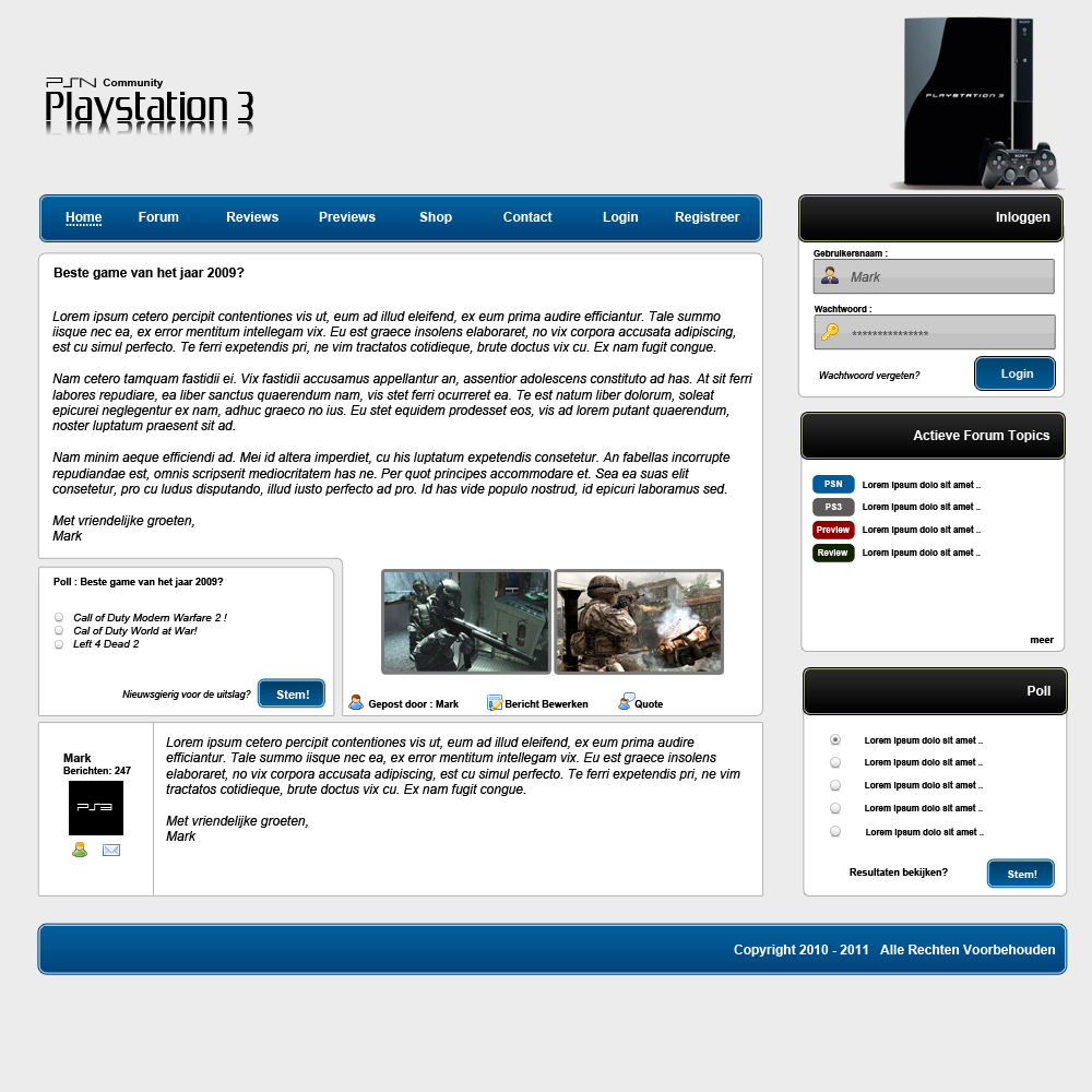 PSN community layout-voorbeeld-png