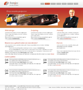 Bedrijfs layout-design-end-png